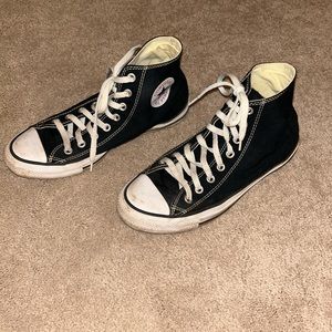 Black High Top Converse